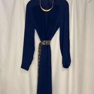 Elegant pant suit navy
